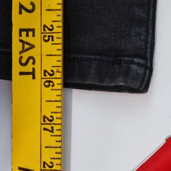 Guess Jeans high-rise stretch black women's size 32 - Picture 15 of 16